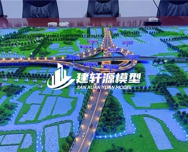 巴中高速公路沙盘定制